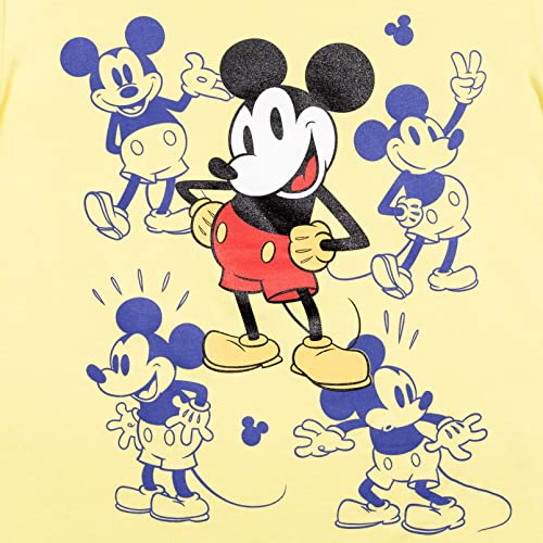 Disney Mickey Mouse Toddler Boys 3 Pack T-Shirts Yellow/Red/Blue 4T - Image 4