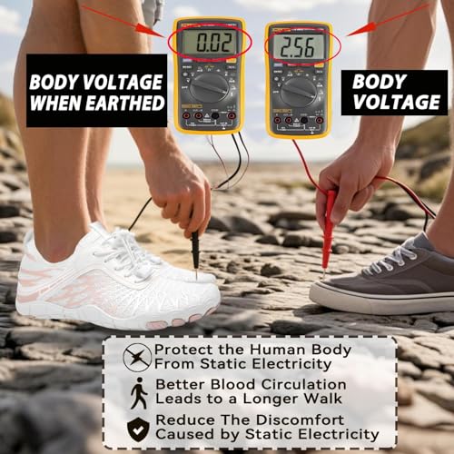 Image of ELETON Barefoot Shoes Women Men Hiking Water Shoes Wide Toe Box Zero Drop