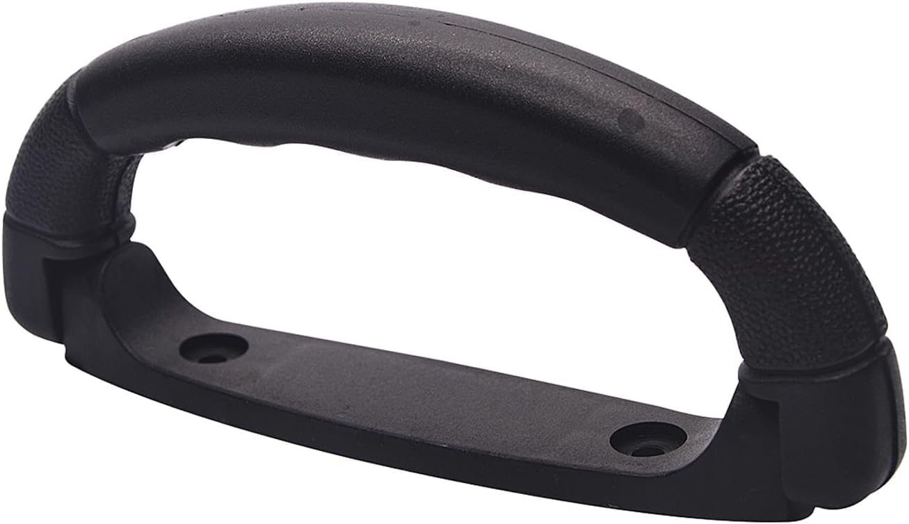 RUIAN Luggage Handle 6.38in /162mm Plastic Pull for Luggage Suitcase Grip Replacement, Black