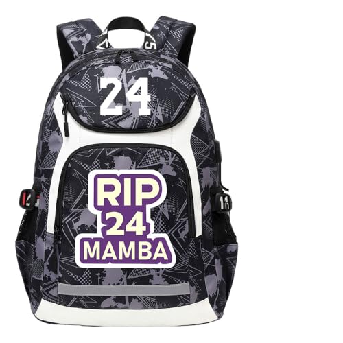 Sac à dos Kobes imprimé pour adolescents et étudiants de grand volume