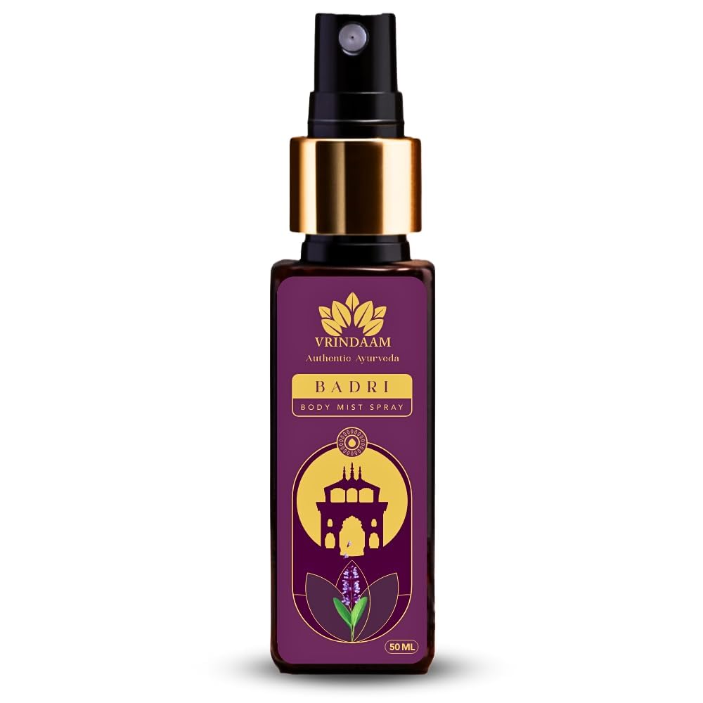 Badri Body Mist | Floral-Musky Scent | Exotic Perfumes Infused With Flower & Fruits | Travel Friendly Body Mist | Natural & Hydrating Body Spray | With Divine Fragrance For Men & Woman | 50ML-image-48