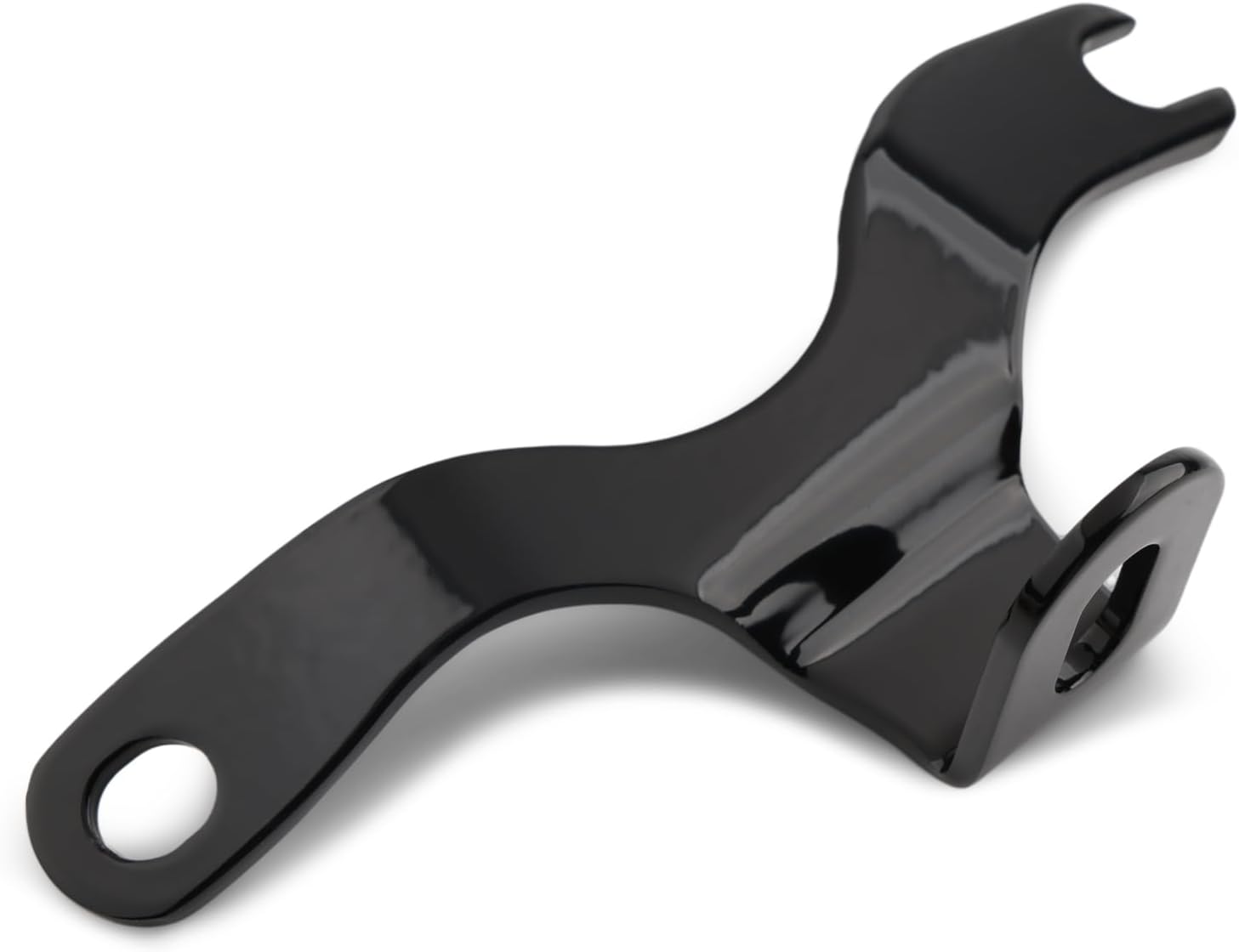 Top Engine Mount Compatible with Harley Electra Glide FL 1967-1984 Super Glide FX 1971-1972 Panhead Shovelhead, Black