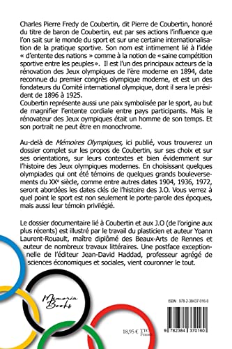 Mémoires Olympiques: édition documentée et illustrée - Spécial JO 2024