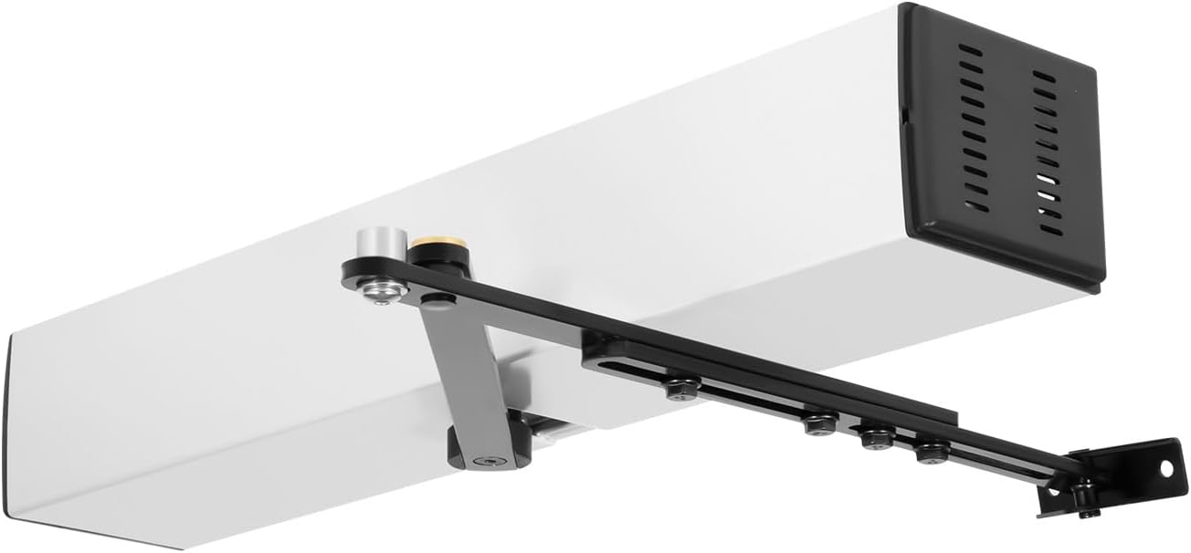 Automatic Swing Door Opener Set Electric Automatic Door Closer Kit with Remote Controller Maximum Opening Angle 120°,for Offices, Hospitals, Banks, and Hotels
