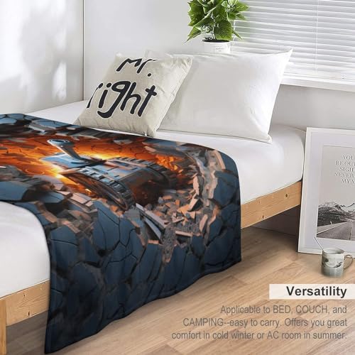 Manta de sofá en franela de forro polar suave de 140x180 cm 7