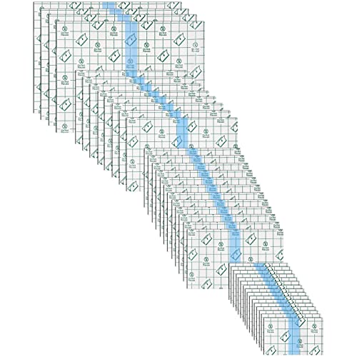 100 Pieces Transparent Stretch Adhesive Bandage Waterproof Bandage Clear Protective Shower Patch Film Cover Bandages Tattoo Aftercare Bandage Adhesive Wrap, 4 Sizes (3, 5, 6, 8, Inch) #TOP22