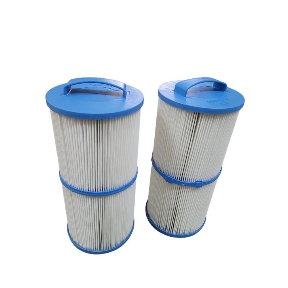 Jardiboutique - Lot de 2 Cartouches de Filtration pour Bloc Filtrinov MX18 et MX25 - Hauteur 390 mm, Ø ext. 175 mm, Ouverture 72 mm, Anse - Pièce de Rechange Piscine - Réf JB-FIL-051-0028