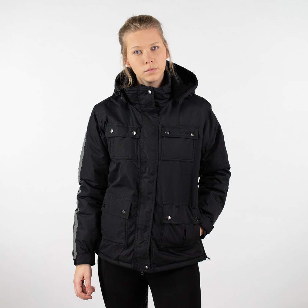 HORZE Chaqueta WinterRider, Negro, 34/36