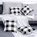 Volcanics Buffalo Check Plaid Throw Pillow Covers Set of 4 Farmhouse Decorative Square Pillow Cover Case Cushion Pillowcase 18x18 Inches for Home Decor Sofa Bedroom Car