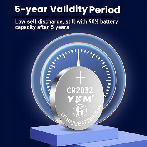 Baterías CR2032 10 Pack 3V Lithium Coin Cell miniatura 6