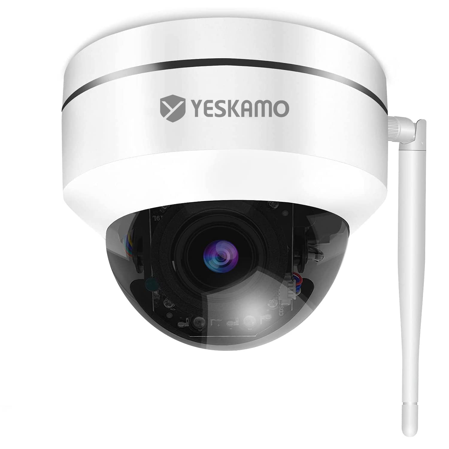 Amazon.co.jp: 【2020最新型・300万画素】YESKAMO ドーム型カメラ 屋外 