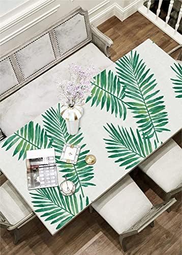 Image of ELTON Waterproof Peel and Stick Floral Wallpaper, Self-Adhesive Vinyl Wall Covering for Bedroom, Living Room Bathroom Cabinet, Countertop (45 x 600 cms, Palm Leaves)