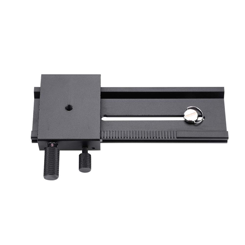 Carril deslizante cámara deslizante 2 vías enfoque macro con tornillo de montaje de 1/4 pulgadas para disparar de cerca con escala de precisión para obtener enfoque rápido