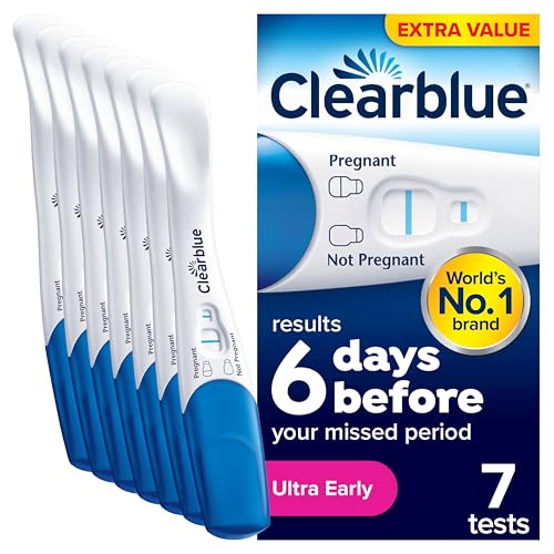 Ultra Early Pregnancy Test (7 Tests) Results 6 Days Early