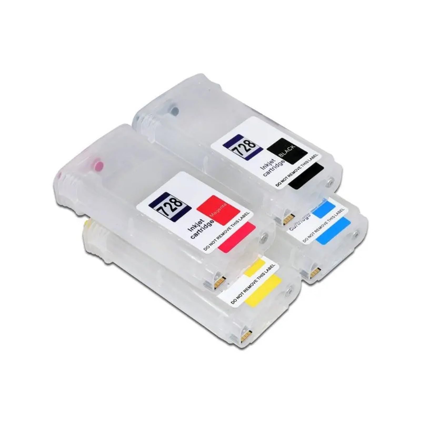 Lot de 4 Cartouches 728 Compatible avec HP DesignJet T730 T830