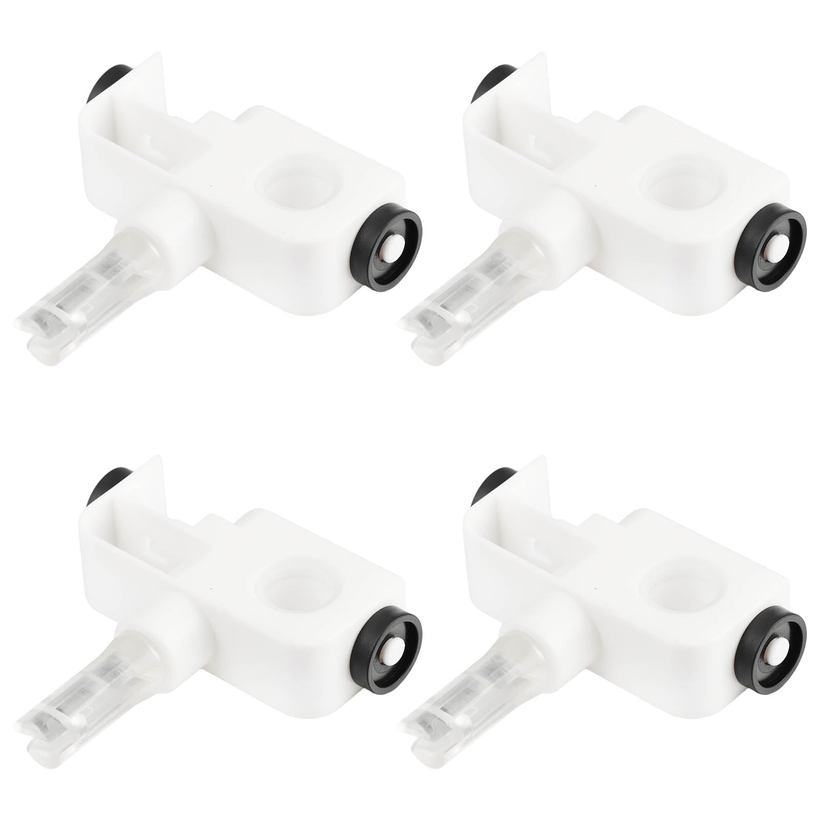 Briny River 4pcs 1/3inch Self Aligning Blind Stem Carrier Clip 810509 Suitable for Most Vertical Blinds