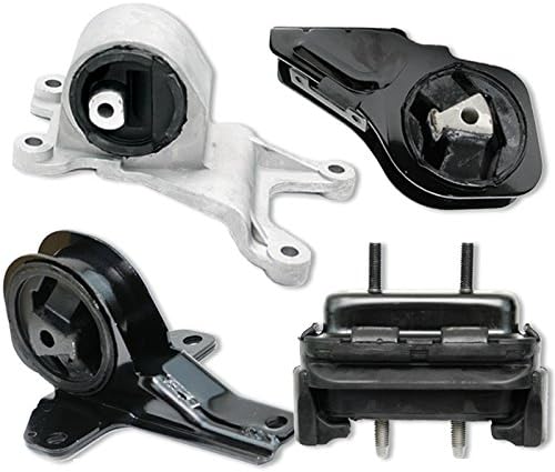 K1714 Engine Motor & Transmission Mount Set 4pc Compatible with Fits 1999-2005 Pontiac Grand Am/Oldsmobile Alero 2.4L 3.4L AUTO | A2933 A2874 A5223 A5261