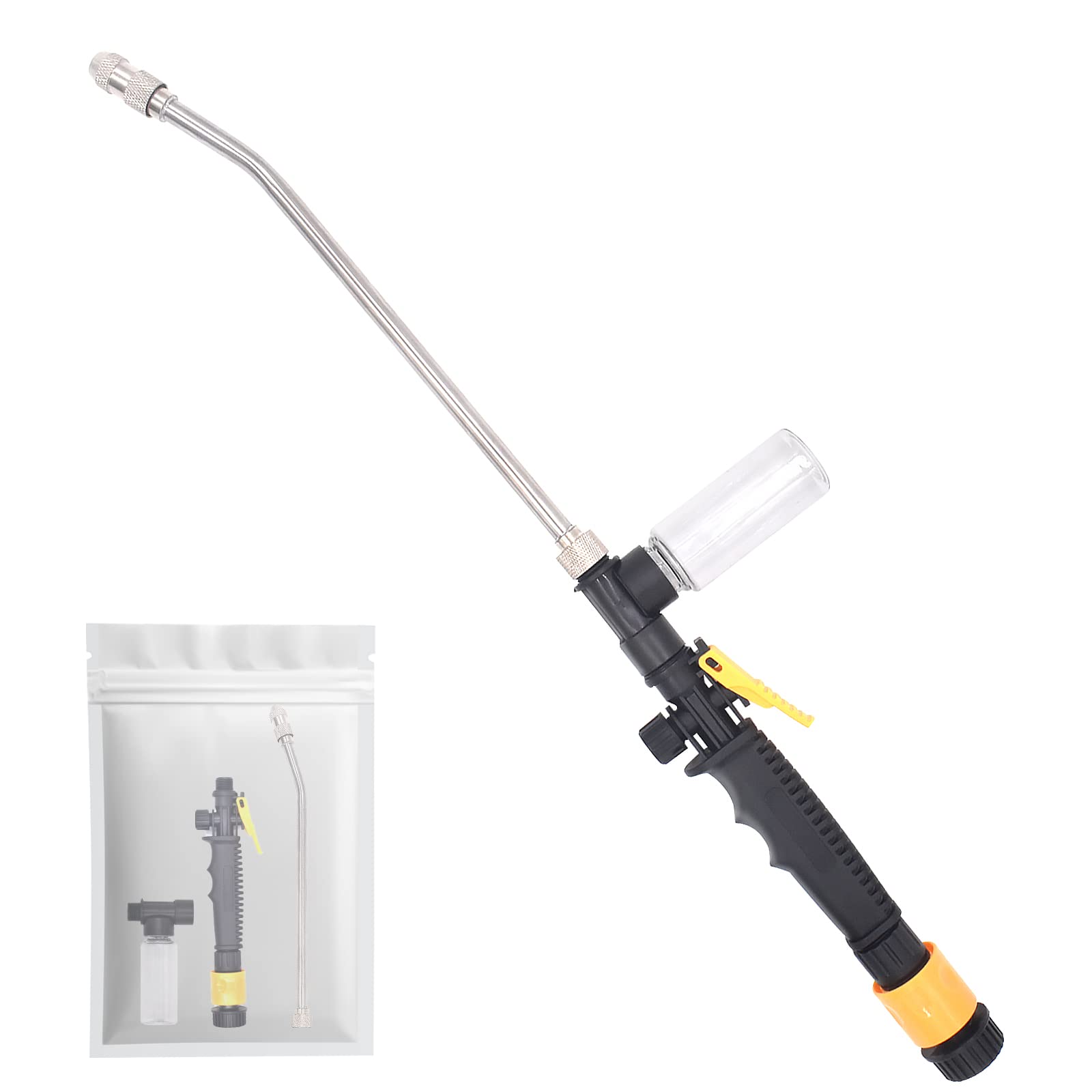 Buy RV Water Heater Tank Rinser, Metal RV Water Heater flush wand, 3