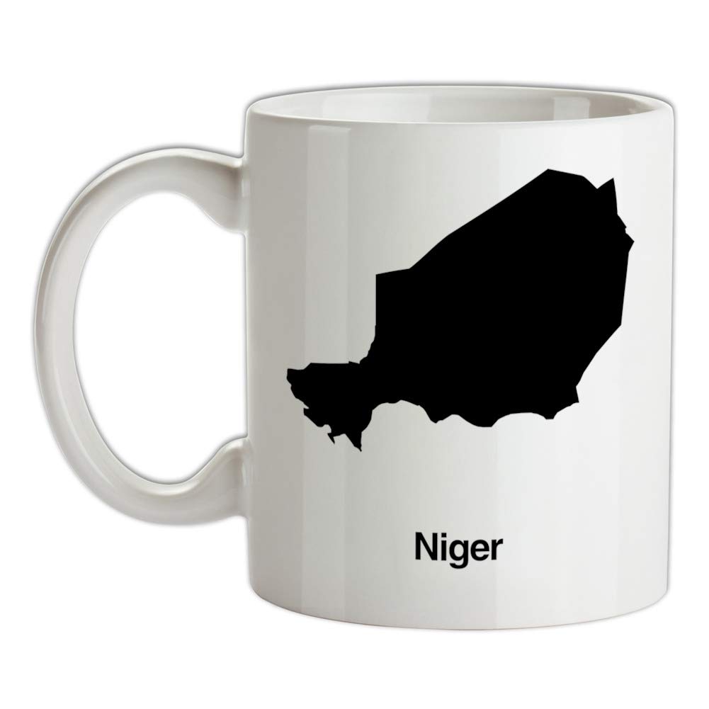 Niger Silhouette - 10oz - Ceramic Mug for Coffee/Tea