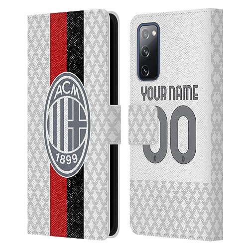 Coque en Cuir AC Milan Away Kit pour Samsung Galaxy S20 FE
