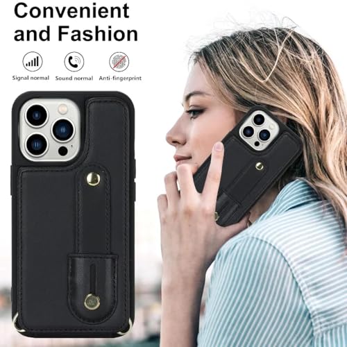 Étui portefeuille iPhone 15 cuir violet idéal pour vos sorties mains libres