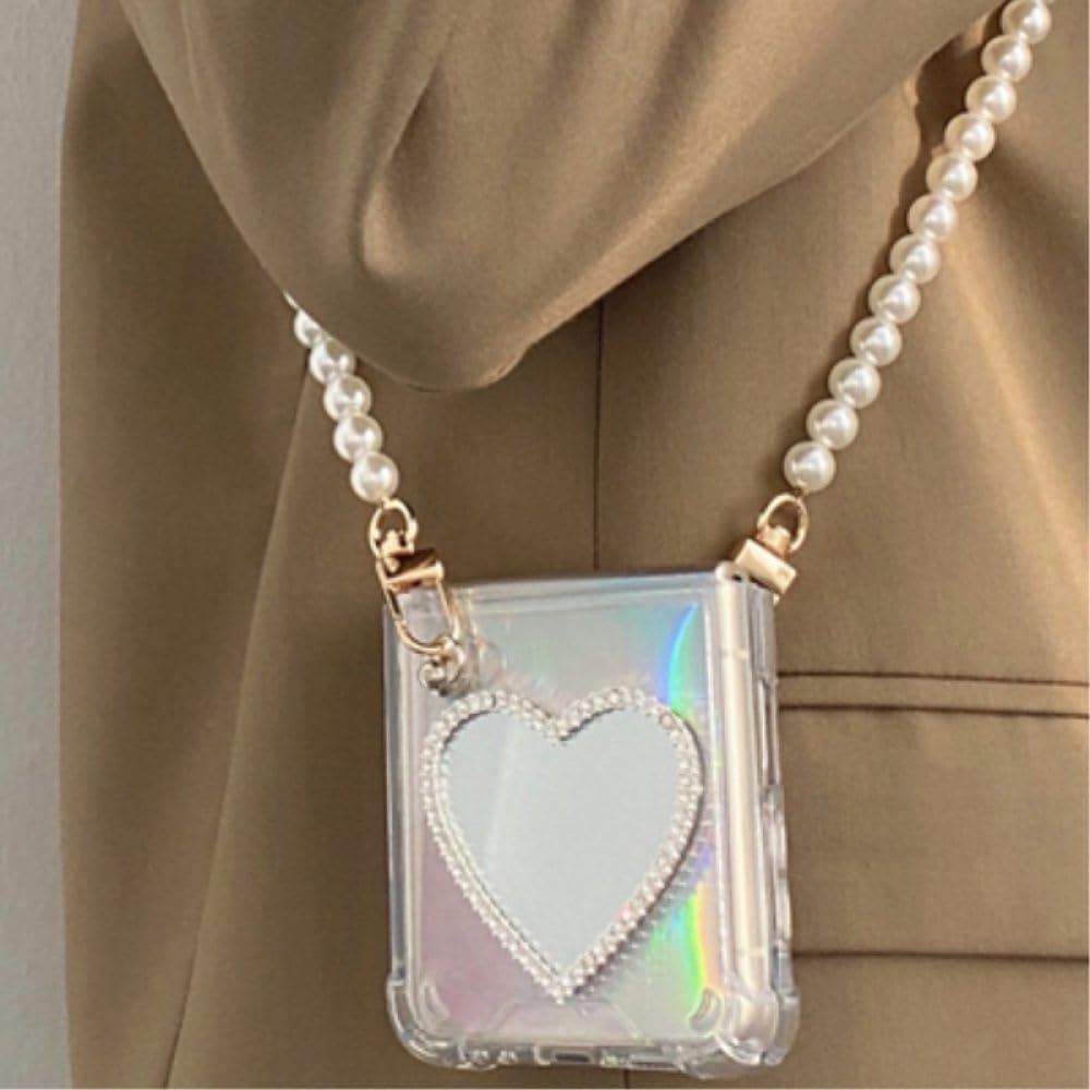 ケース　クロスモチーフ　クリップチェーン付き キーチェーン80（クリア） - kutsuwa-online