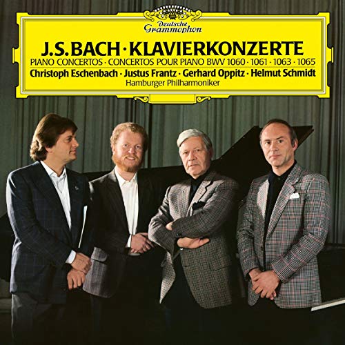 Album art for Bach: Concertos For 2, 3 & 4 Pianos by Bach / Eschenbach / Frantz / Oppitz / Schmidt