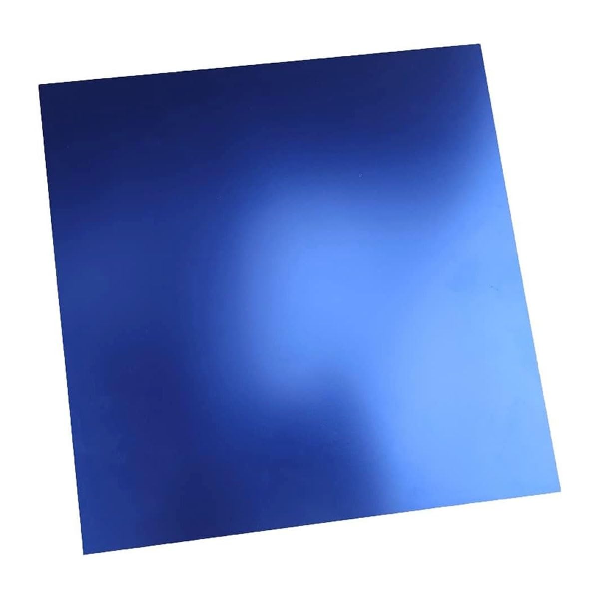 Piastra In Lega Di Alluminio Anodizzato Blu, Lamiera Di Alluminio 5052 Spessore 0,5/0,8/1/1,5/2 Mm 100×100 200×200 200×300 300×300mm(200x200x0.5mm 5Pcs)