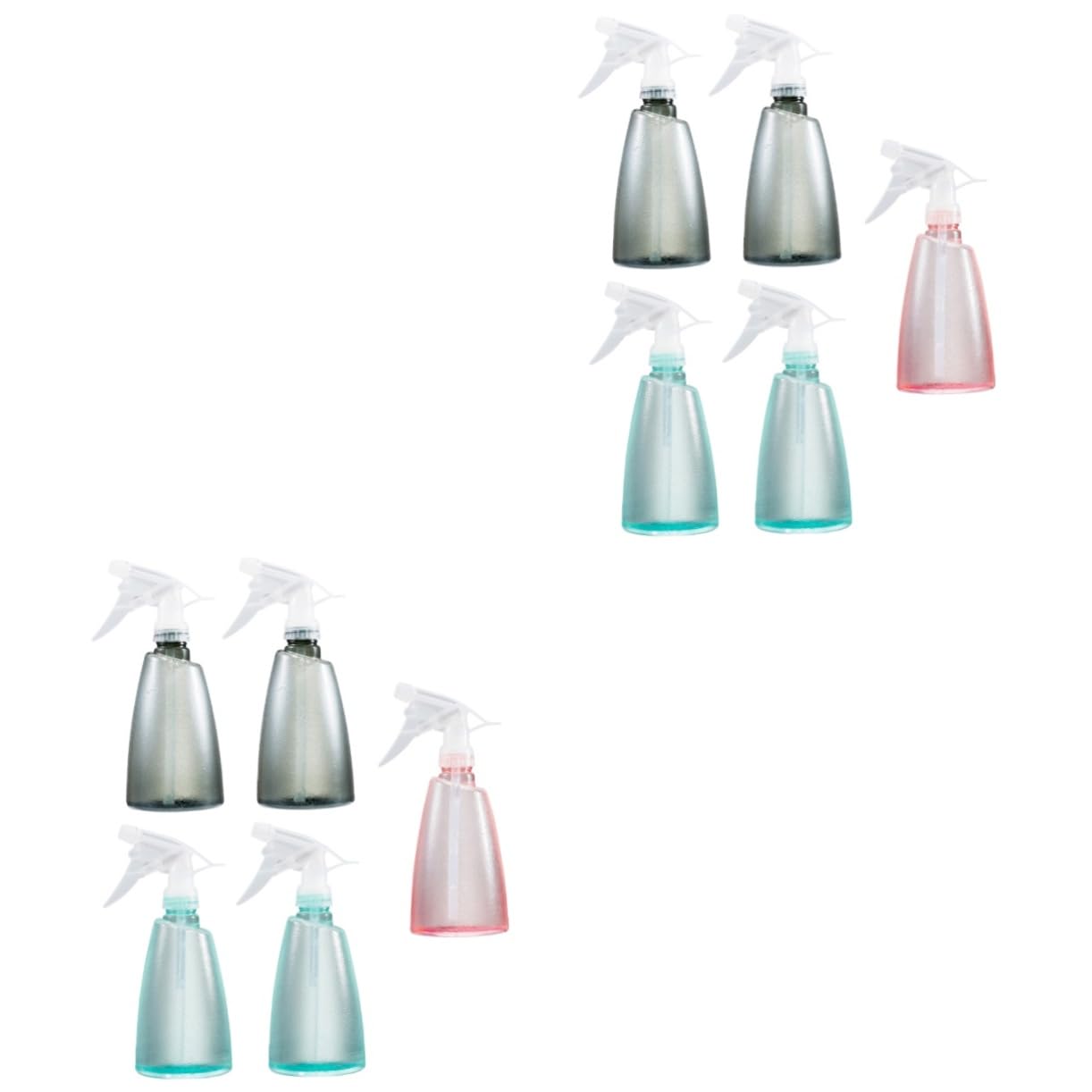 BESTonZON 2 Ensembles Bouteilles Spray Plastique Pour Arrosage De Plantes Pulvérisateur De Jardin Couleurs Aléatoires Couleur Aléatoire 5 Pièces * 2