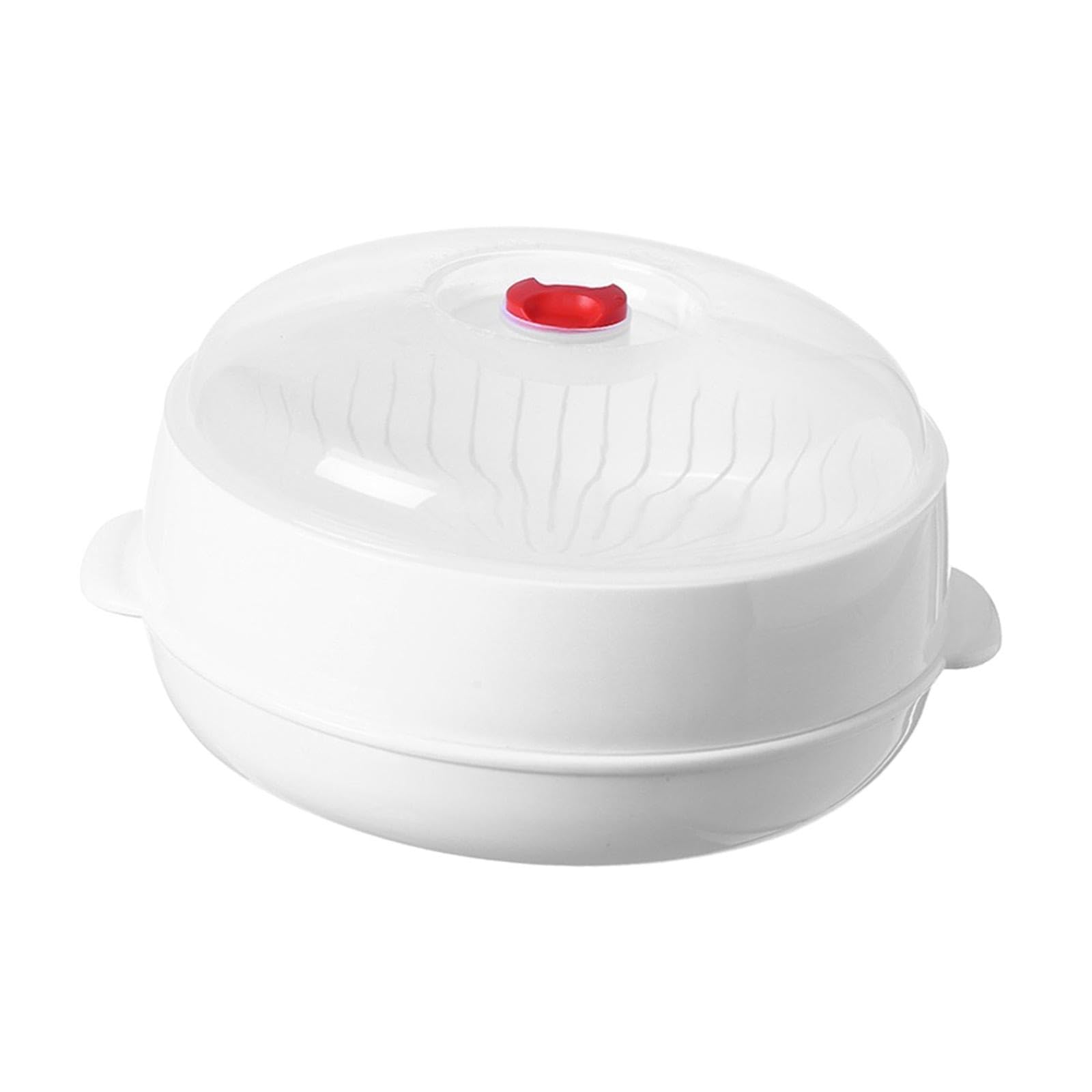 merishopp MERISHOPP® Microwave Steamer Household Microwave Bowl with Lid for Rice Leftovers Ramen Round|Home & Garden|Kitchen Dining & Bar|Kitchen Tools & Gadgets|Microwave Cooking Gadgets-picture-22