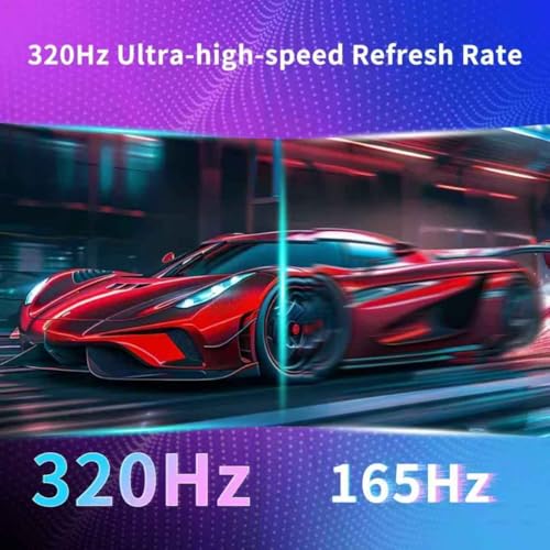 Image of AVMAX 27 Inch Gaming Monitor 320Hz /300Hz /240Hz,QHD2560X1440 Fast IPS,Adaptive FreeSync,90% DCI-P3,HDR400 Support,ErgoStand 2XDP1.4&2XHDMI2.1,P273B