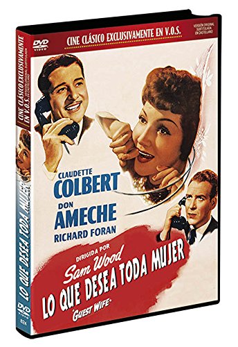 Lo Que Desea Toda Mujer Dvd V.O.S. Guest Wife 1945