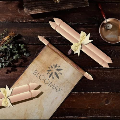 Image of BLOOMAX 20mm Thick Walnut Polished Wood Dowels | 12 Inch Length | Pack of 8 | Premium Dark Hardwood Round Sticks for Luxury Crafts, DIY Furniture & Home Decor (±0.50mm Tolerance)