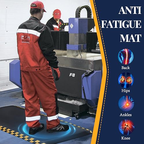 Image of 2 Packs Anti Fatigue Mat for Industrial - 39 inchx20 inch Standing Floor Mat