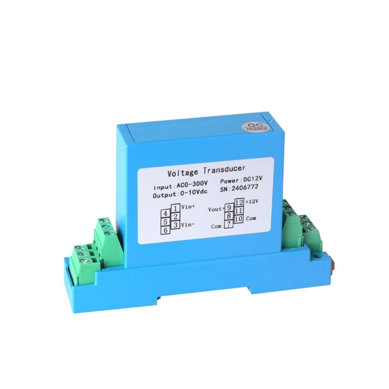 AC Current and Voltage Transmitter, Power Sensor Input 0-1000V to 4-20mA Signal Acquisition Module(BSQ14AVT)