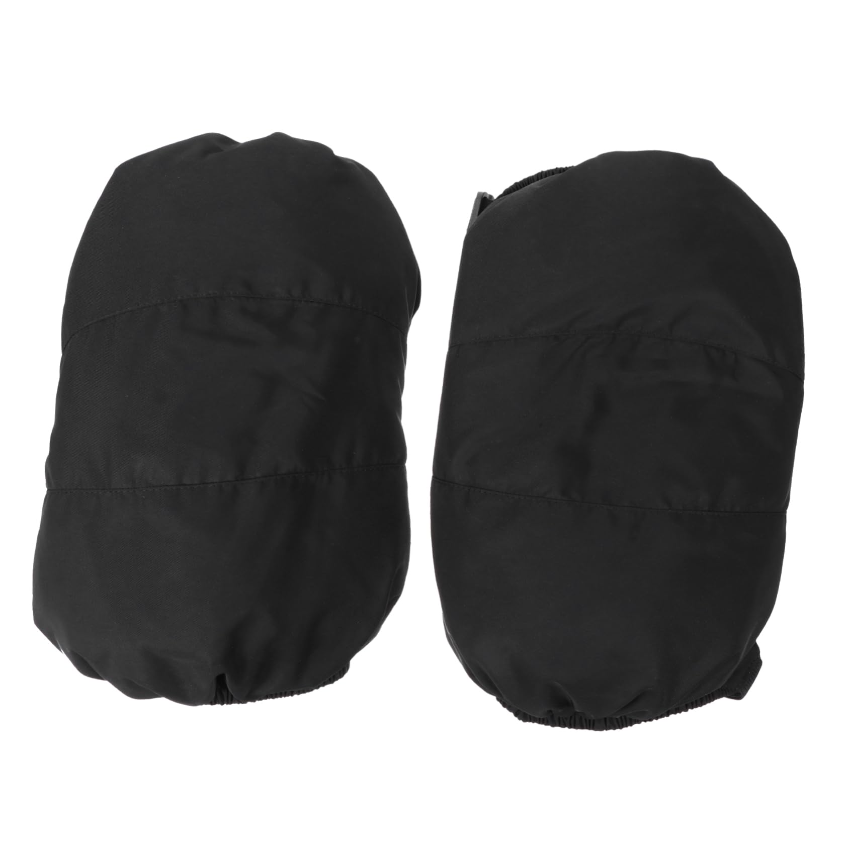 Beatifufu 1pair Warm-keeping Knee Pads for Outdoor Motorcycling Unisex Windproof Kneecaps for Cold Weather Riding Biking Protective Warmers for Men and Women