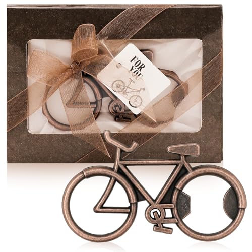 Apribottiglie per bicicletta, apribottiglie divertente, regalo di compleanno per ciclisti, hipster e amanti della bicicletta, per famiglia, amici e colleghi