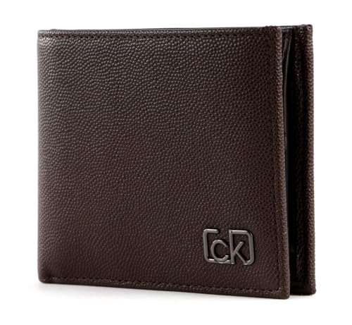 Calvin Klein Bifold Dark Brown portefeuille homme marron deux volets