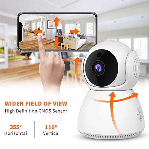 Image of Conbre EliteCam V380 Pro HD Smart WiFi Wireless Indoor IP CCTV Security Camera | Night Vision | 2-Way Audio | Support 128 GB Micro SD Card Slot (EliteCam)