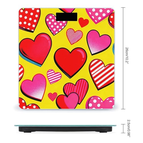 Báscula digital de baño precisa y estable BTCOWZRV miniatura 2