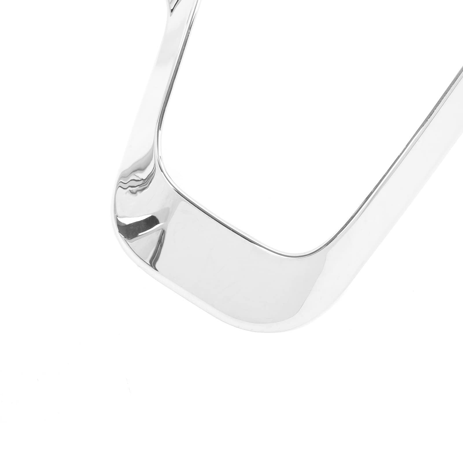 Cocoarm 2 Embellecedores de Marco de Luz Trasera ABS Cromado con Cinta para Silverado 1500 2020, Protege Lámparas, Instalación Rápida, Decoración Exterior para Propietarios de Camiones