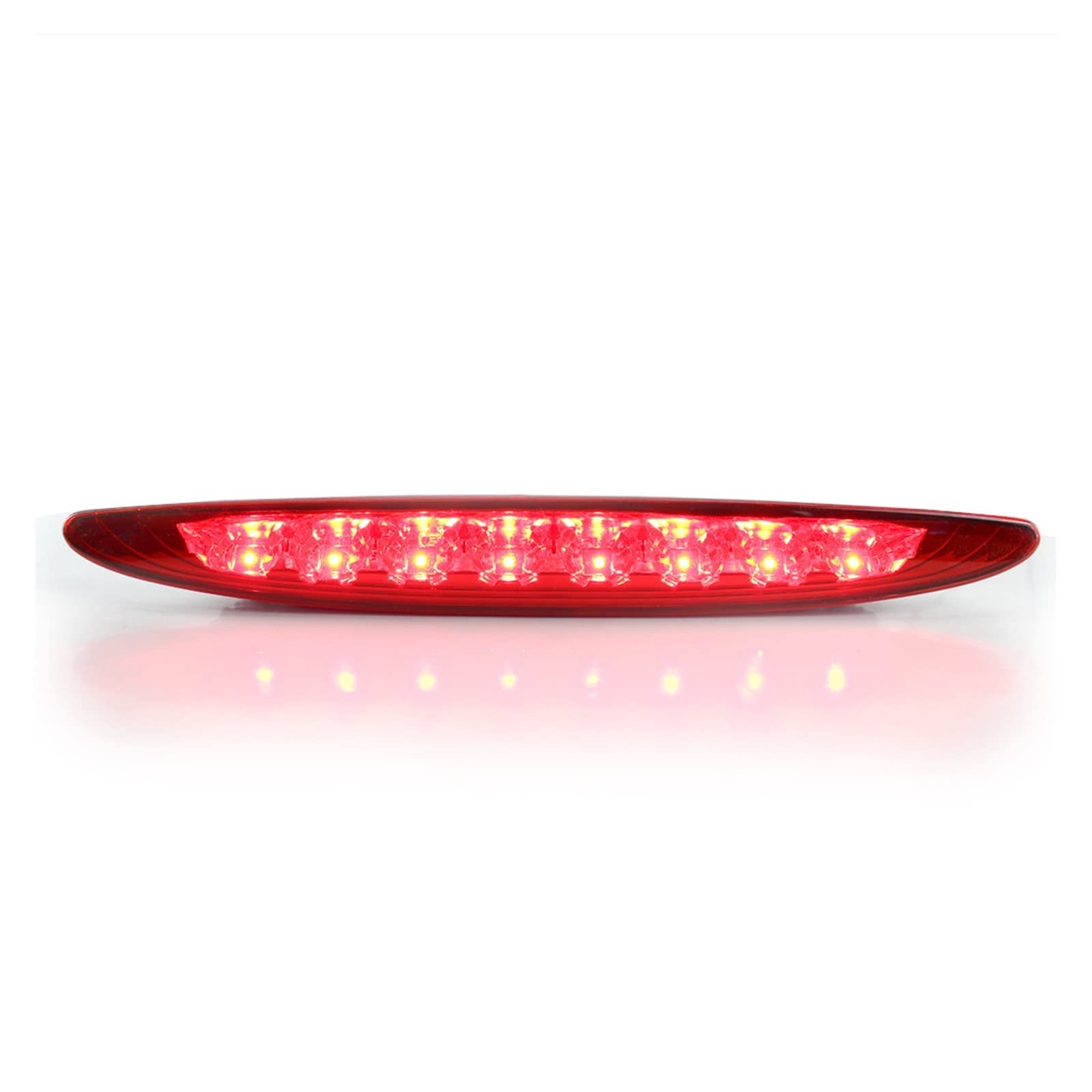 Luce del Freno Rosso/Bianco/Lente Fumo LED Posteriore 3a Terza Luce di Stop Lampada per Cooper R50 R53 2002-2006 (Colore : Rosso)