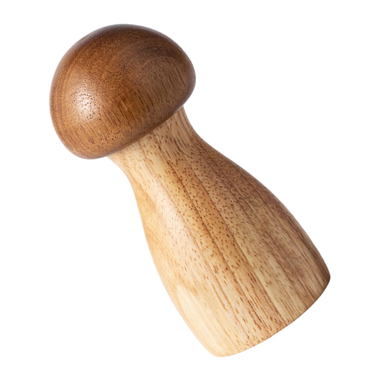 Luxshiny Wooden Mushroom Shaped Pepper Creative Acacia Kitchen Seasoning Tool for for Cooking Bbq and Picnics
