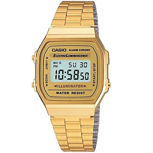 CASIO JVI NVbN fW^ EHb` S[h Casio Classic Digital Watch/Gold/One Size / A168WG-9 [sAi]