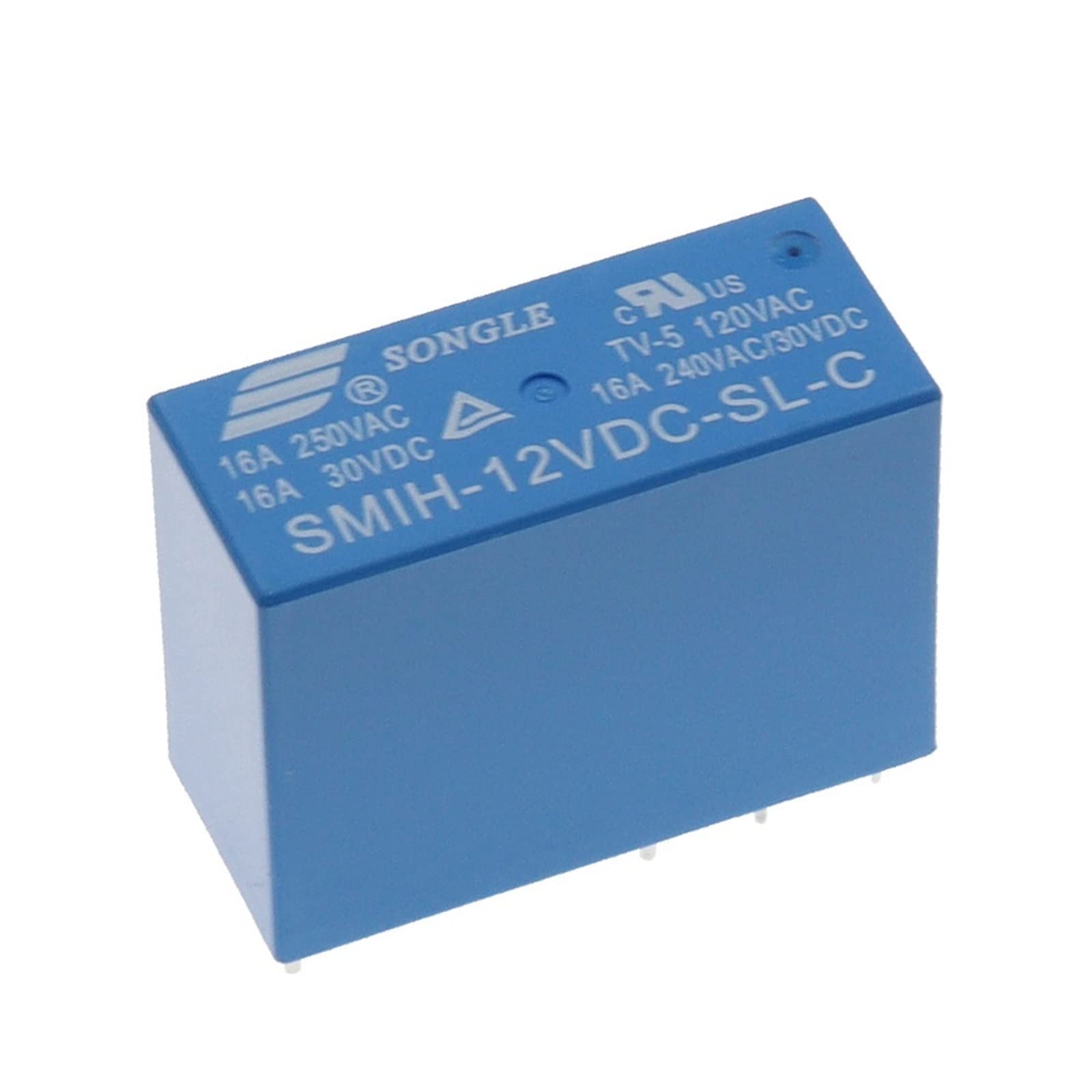 VDOQTLJT 10PCS Relays SMIH-05VDC-SL-C SMIH-12VDC-SL-C SMIH-24VDC-SL-C 5V 12V 24V 16A 6/8Pin Relay SMIH-05VDC-SL-A