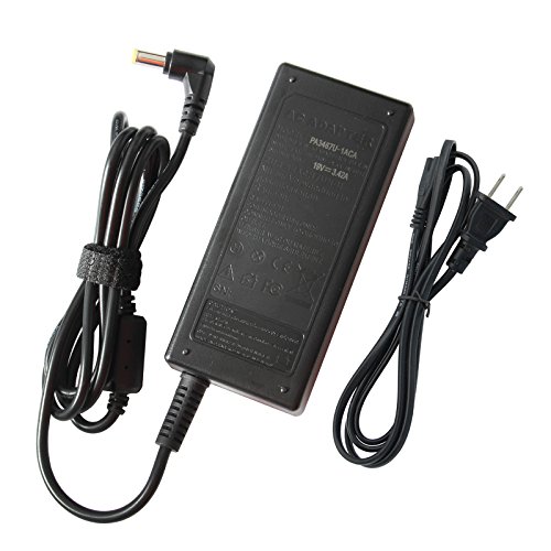 RayWEE Laptop Notebook Charger for Toshiba Satellite C55 C655 C850 C50 L755 C855D L655 L745 P50 C55D S55;Toshiba Portege Z30 Z930 Z830 Satellite Radius 11 14 15 DC Power Supply Cord 19v 3.42A 65W