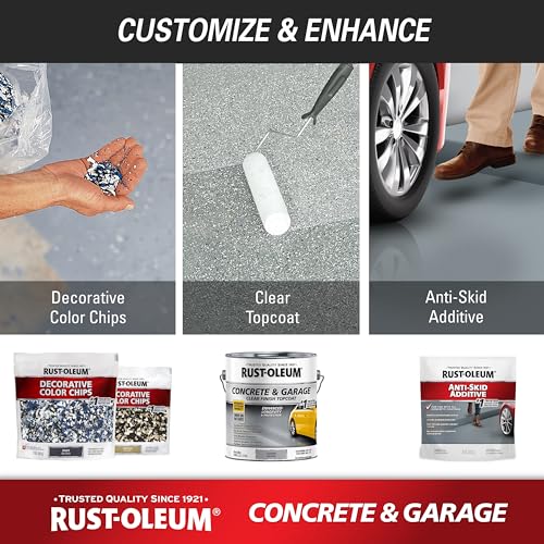 Rust-Oleum Concrete & Garage Floor Paint, Battleship Gray, 1 Gallon - image 8