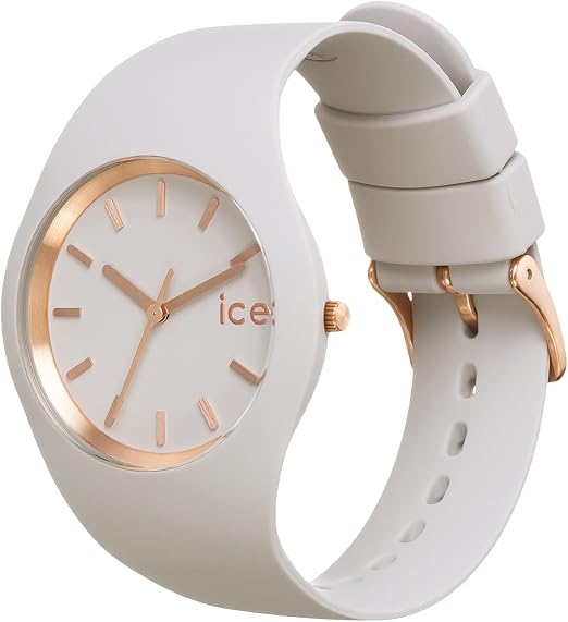 Ice-Watch - ICE glam brushed Clay - Orologio rosa da Donna con Cinturino in silicone - 019525 (Small