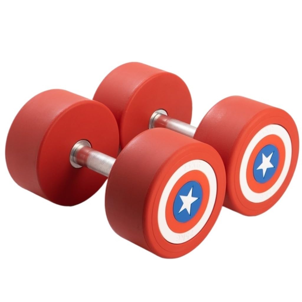 Fitness Equipment Captain America Dumbbell Set Mens And Womens Gym