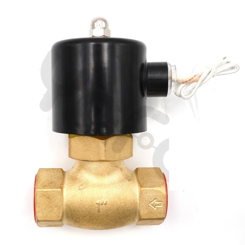 Électrovanne G1-1/4" DC24V anti-fuite haute température pour circuit vapeur et gaz